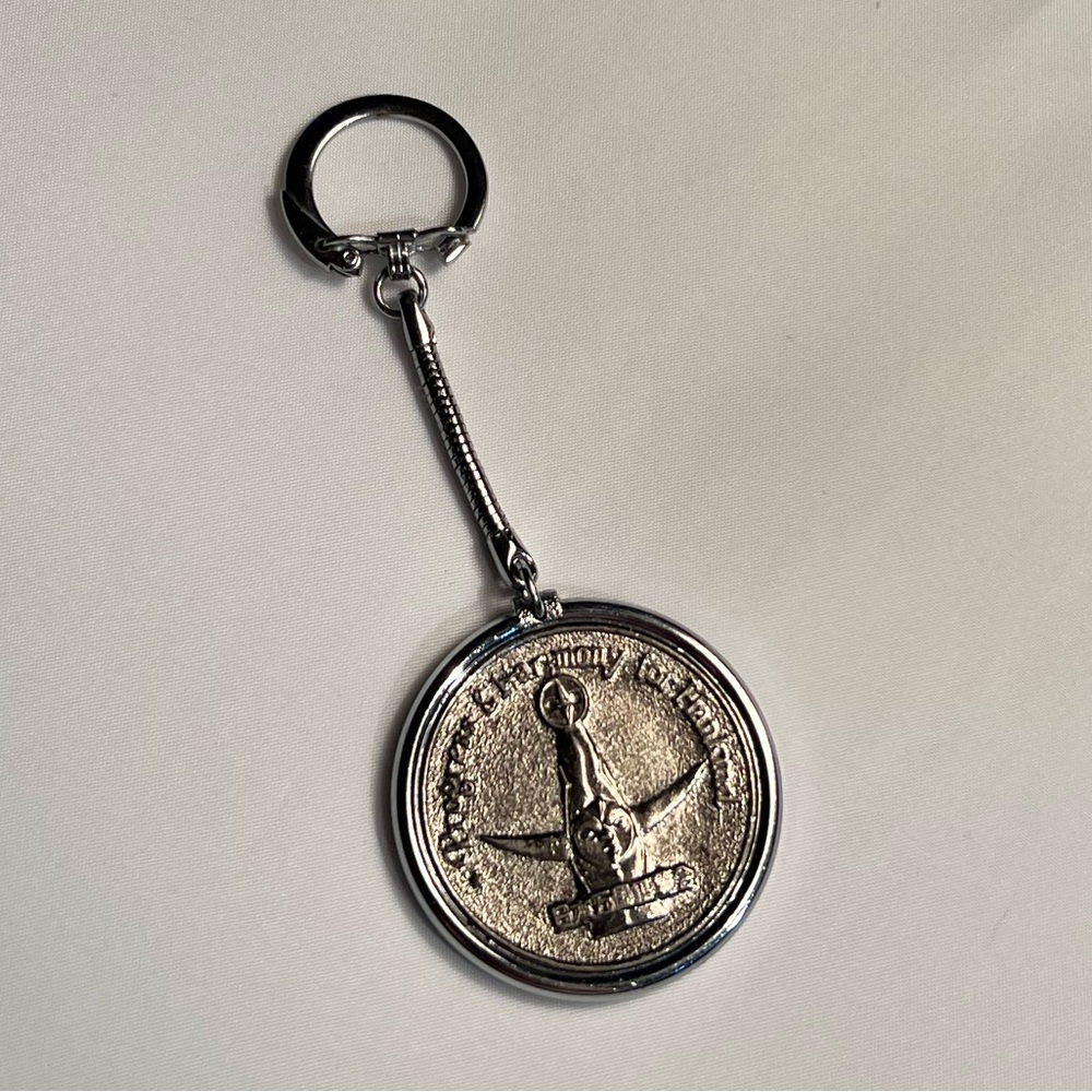 Japan 1970 Osaka World’s Fair Exposition Coin Keychain Merch